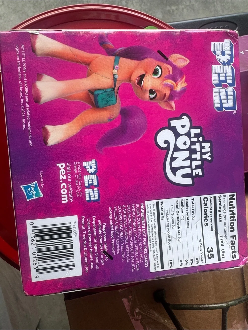 My‎ Little Pony PEZ Dispenser Duo - Purple & Pink Pony Heads